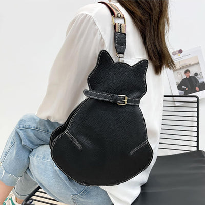 Feline Chic | Stylish Kitty Cat Sling Bag