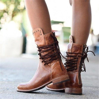 ALICIA | FASHION LEATHER BOOTS