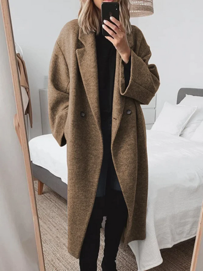 Amelia | Cozy long coat