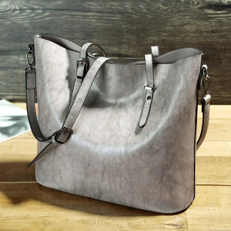 Harper | Vintage Leather Shoulder Bag