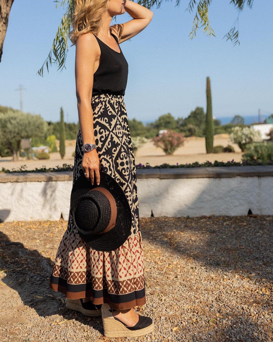 SASHA | BOHEMIAN CHIC MAXI SKIRT