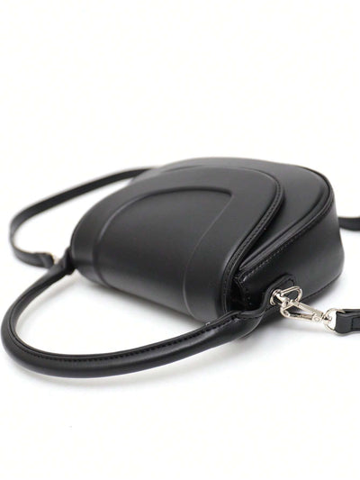 Charlotte™ Luxe Statement | Minimalist Saddle Bag