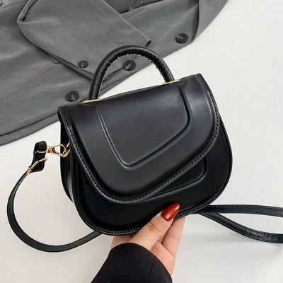 Charlotte™ Luxe Statement | Minimalist Saddle Bag