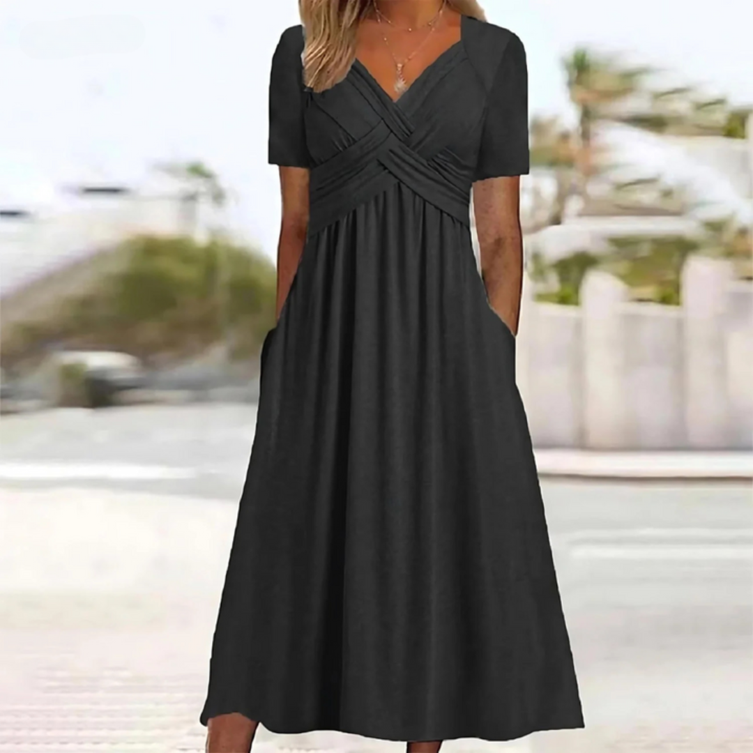 Gracie | Refined Elegance Dress with Tummy Support