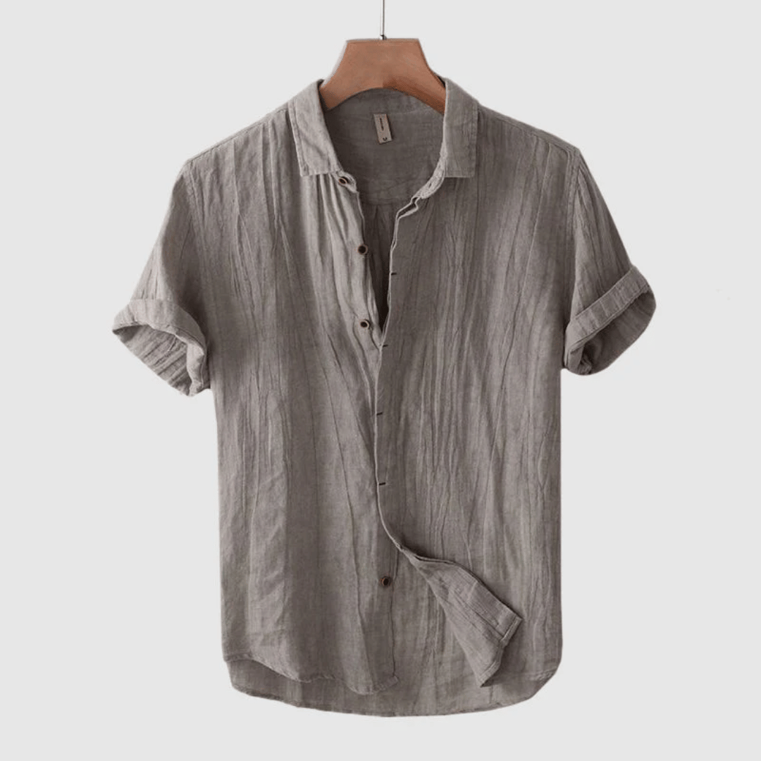 Tucker | Short Sleeve Linen Shirt