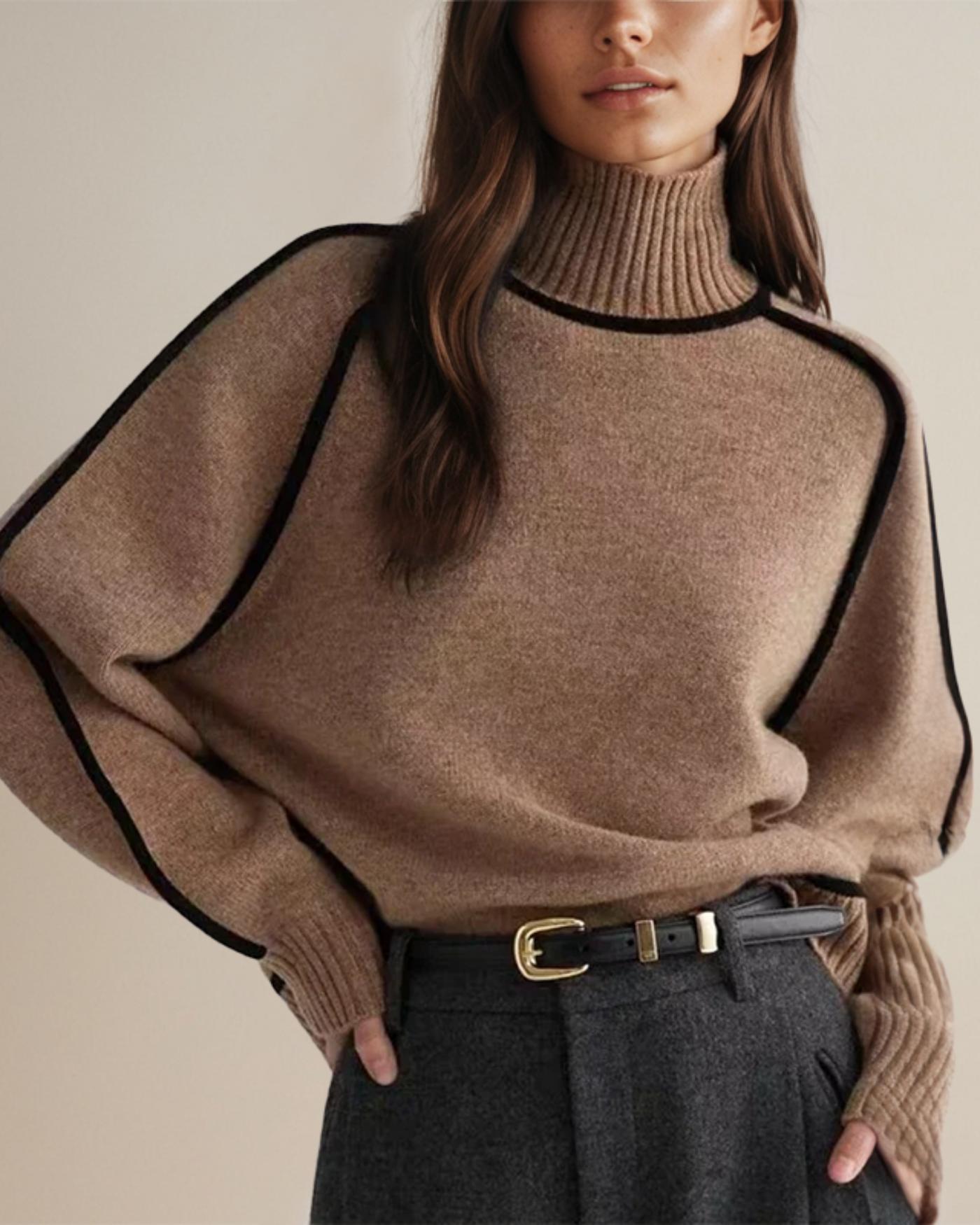 Clara | Stylish Turtleneck Elegant Sweater