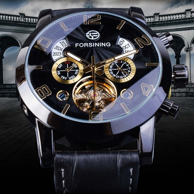 Exquisite Tourbillon Automatic Mechanical Watch