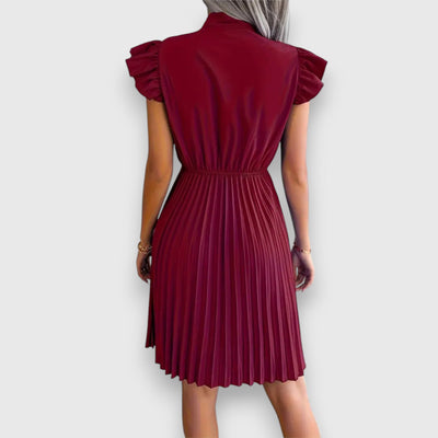 Zoe | Short-Sleeve Dress With A Bow