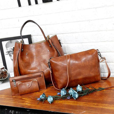 Classic Ensemble | Soft Vintage 4-Piece Bag Set