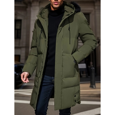 Ezra | Men's Insulated Long Winter Parka