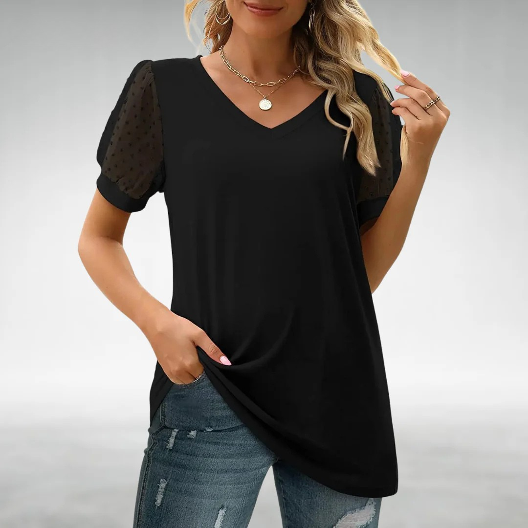 Celeste | V-Neck Elegance, Effortlessly Refined