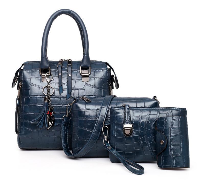 Timeless Charm | Stylish 4-Piece Handbag Set