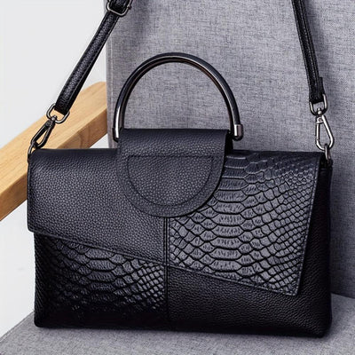 Acey | Timeless Classic Croc-Embossed Bag