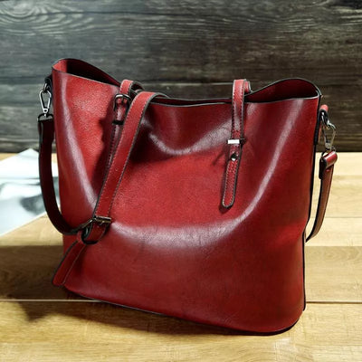 Harper | Vintage Leather Shoulder Bag