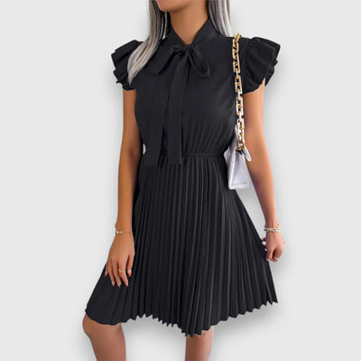Zoe | Short-Sleeve Dress With A Bow