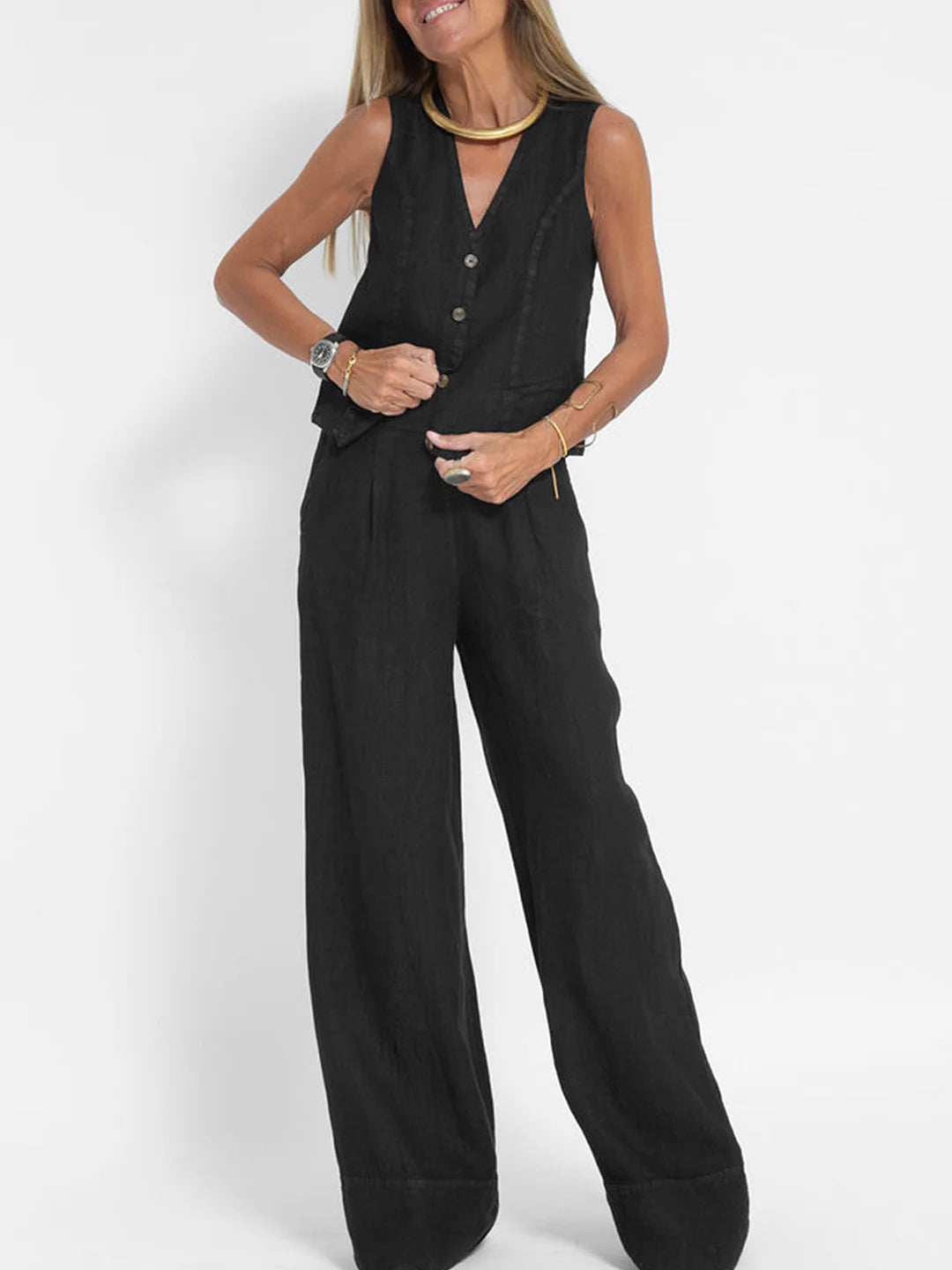 STEFANYA | TROUSERS SET