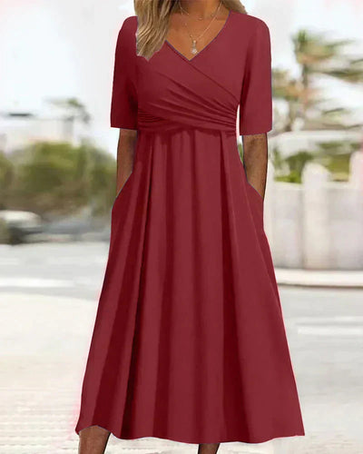 Alyson | Beautiful Cross Over Dress