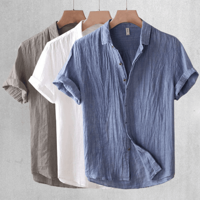 Tucker | Short Sleeve Linen Shirt