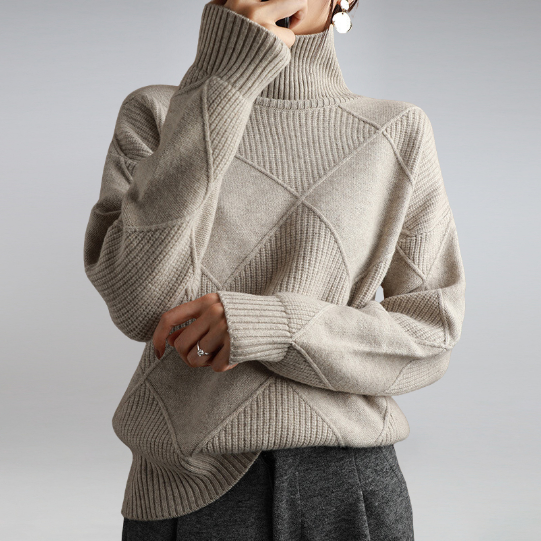 Clara |  Soft turtleneck sweater