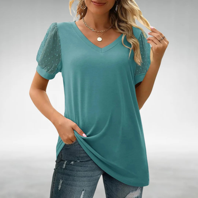 Celeste | Effortless V-Neck Charm