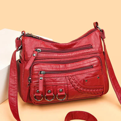 Timeless Charm | Soft Zipper Handbag