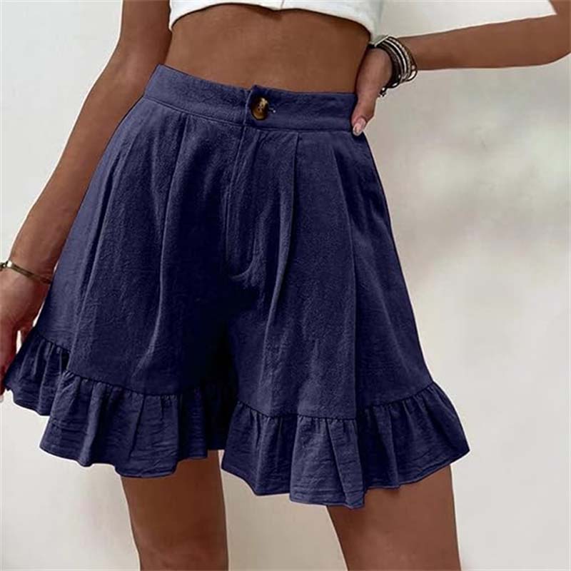 CIELO | RUFFLE HEM SHORTS