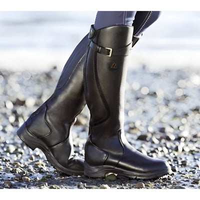 MIYA | HIGH-KNEE LEATHER BOOTS