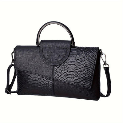 Acey | Timeless Classic Croc-Embossed Bag