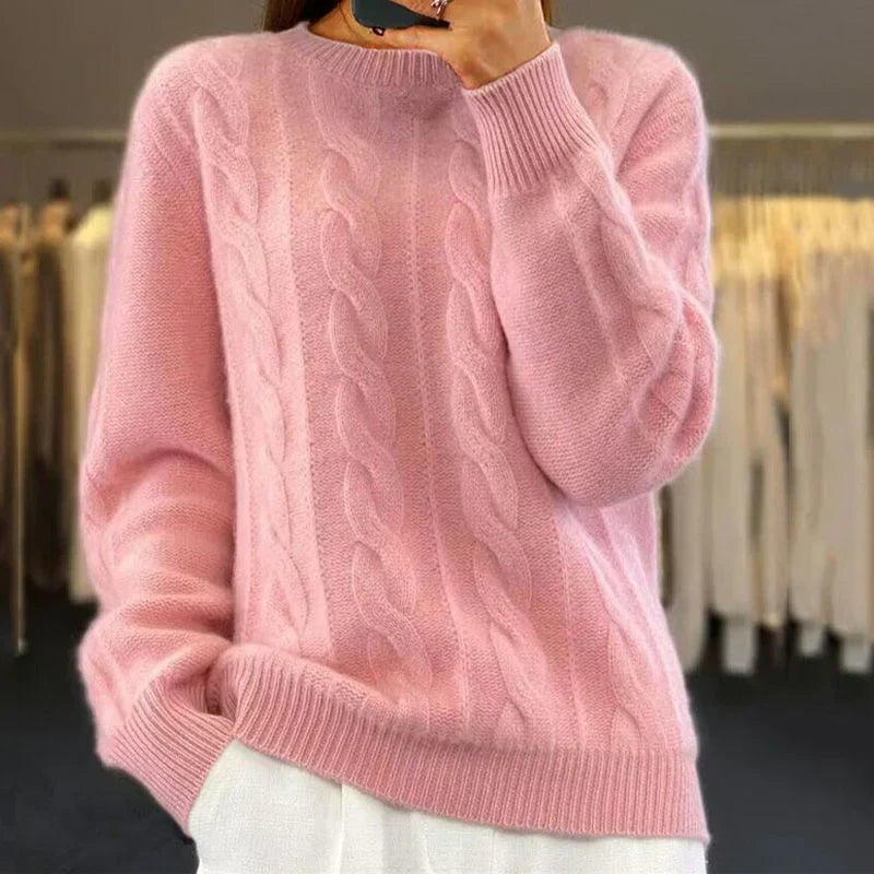 Lizzy | Braided Sweater