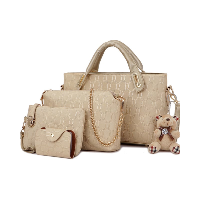 Grace | Luxe Collection 4-Piece Handbag Set