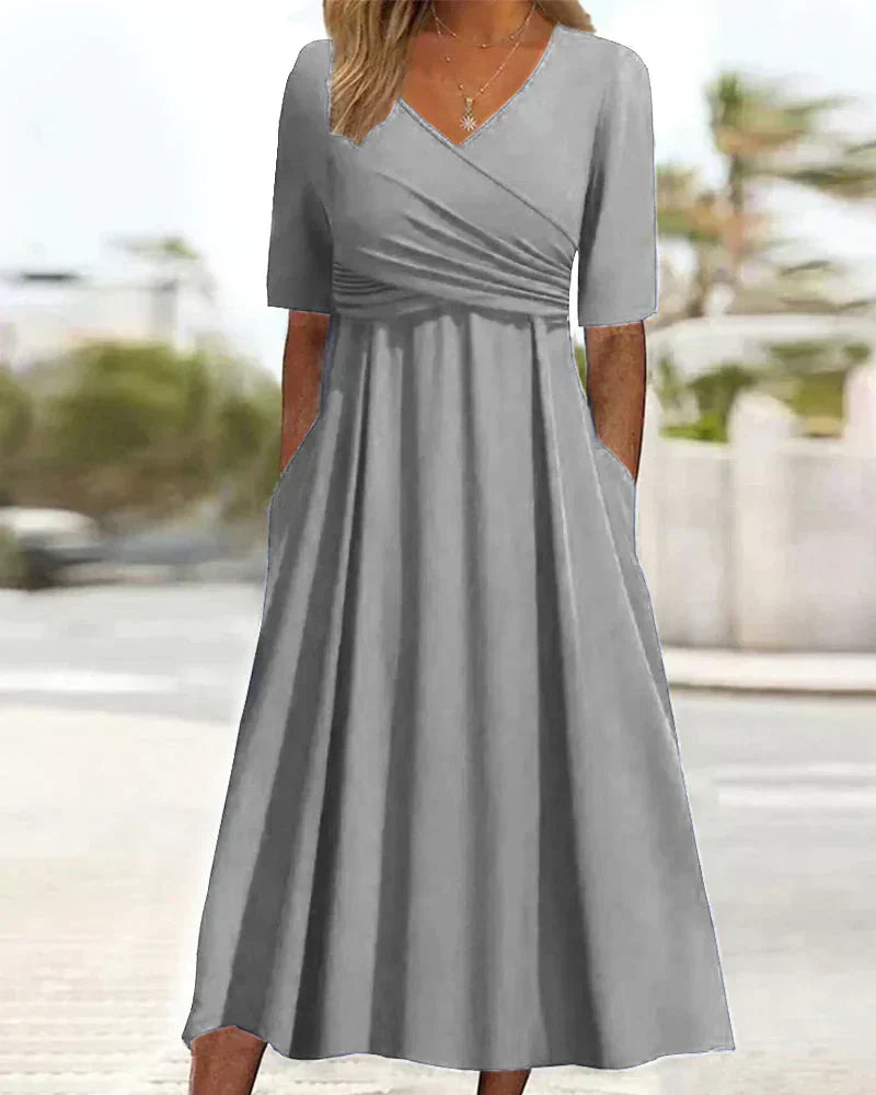 Alyson | Beautiful Cross Over Dress