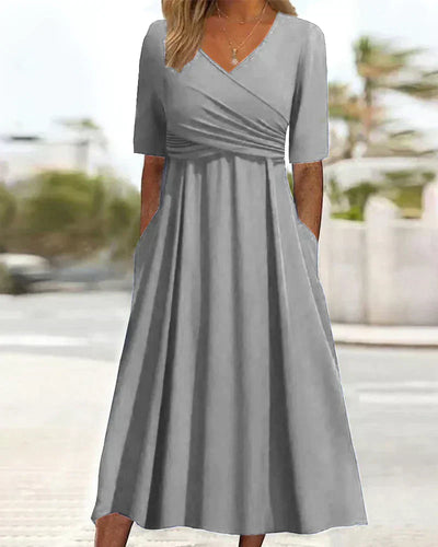 Alyson | Beautiful Cross Over Dress