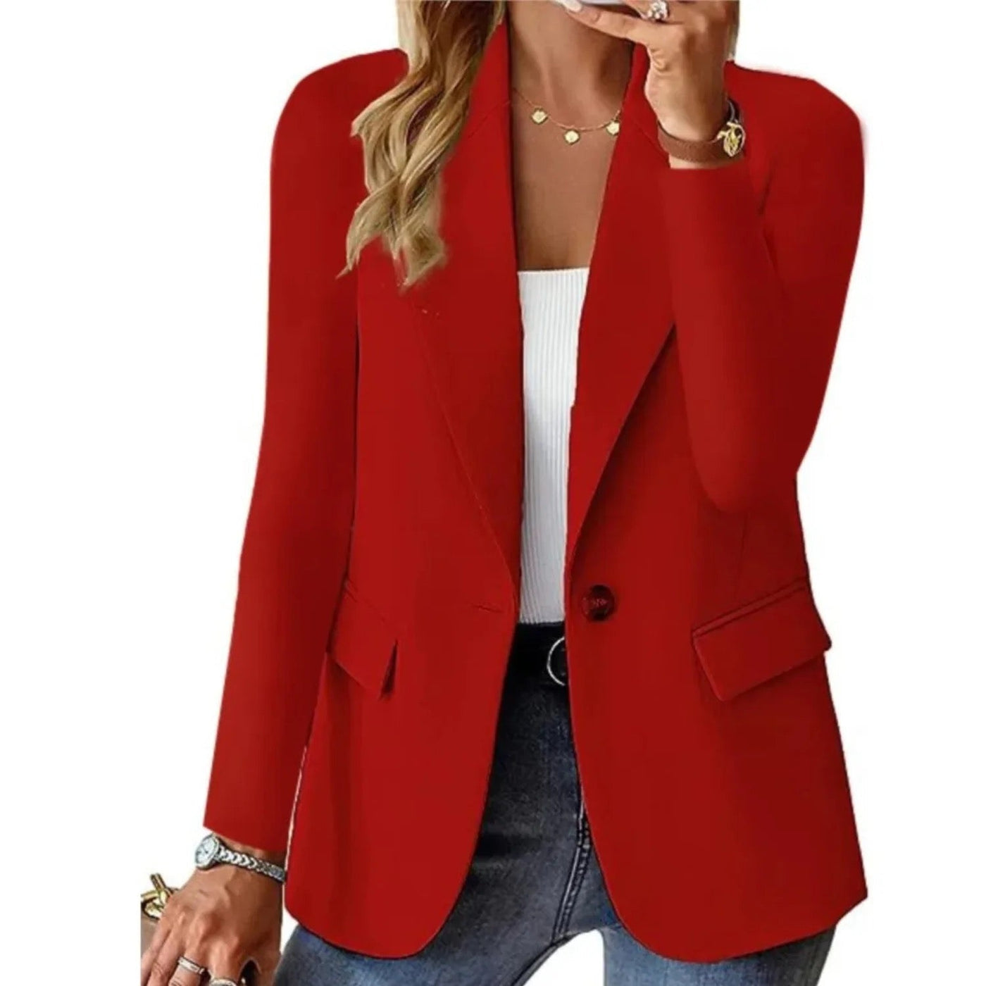 Vivian | Tailored Long Sleeve Blazer