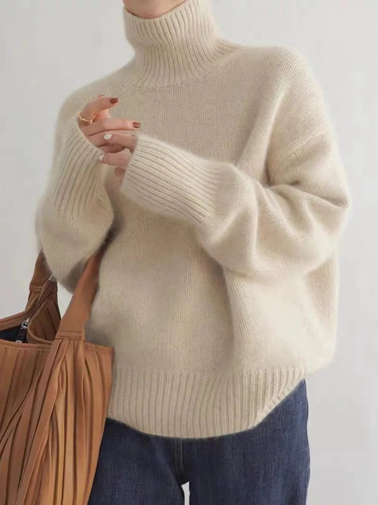 Lena | Cashmere Turtleneck Jumper