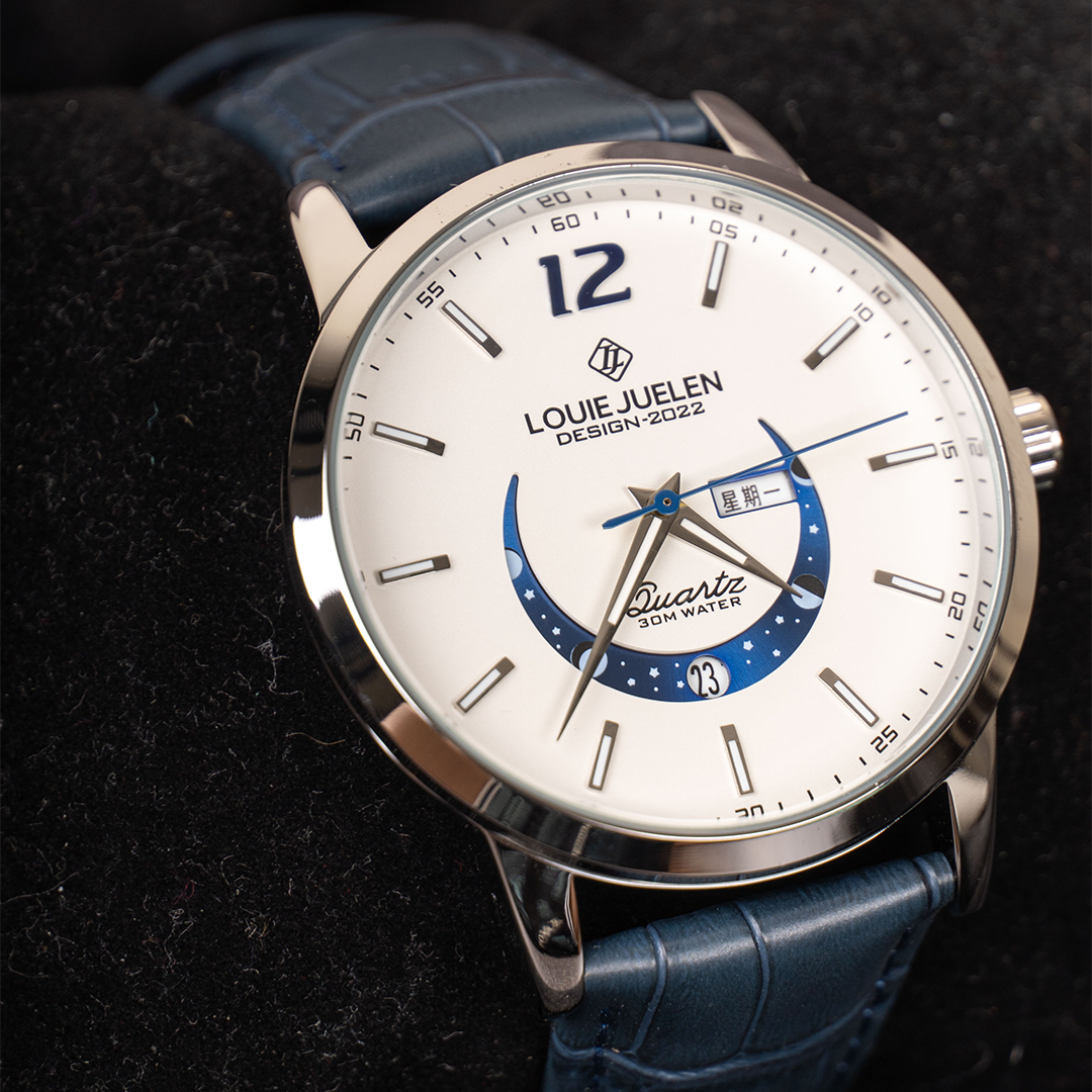 Timeless Moonphase Watch with Classic Elegance