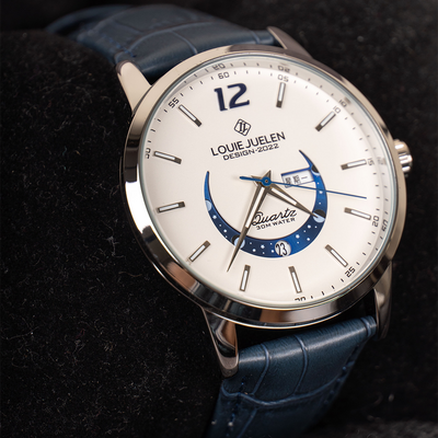 Timeless Moonphase Watch with Classic Elegance