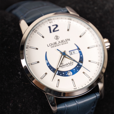 Timeless Moonphase Watch with Classic Elegance