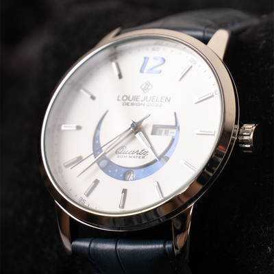 Timeless Moonphase Watch with Classic Elegance