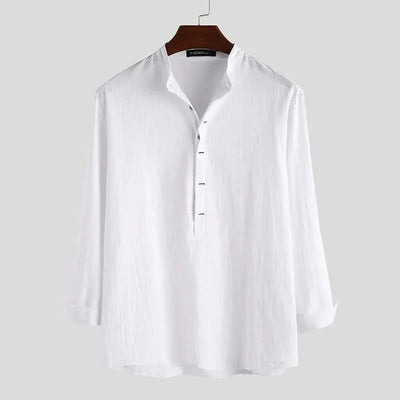 Levi | Men's Cotton Linen Shirt