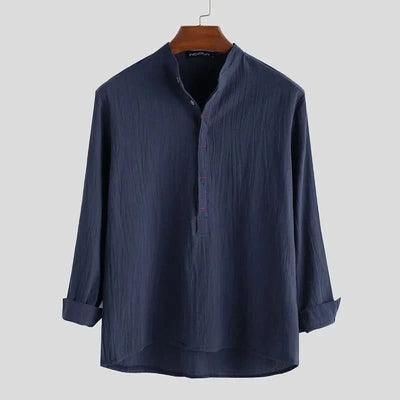 Levi | Men's Cotton Linen Shirt