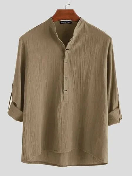 Levi | Men's Cotton Linen Shirt