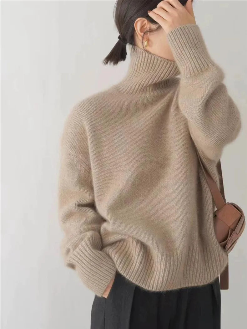 Lena | Cashmere Turtleneck Jumper