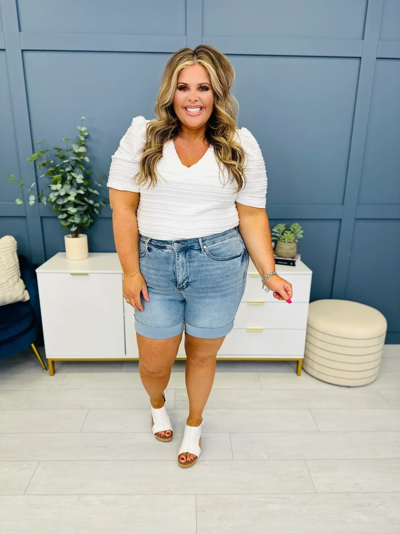 JENNIFER | Effortless Denim Shorts