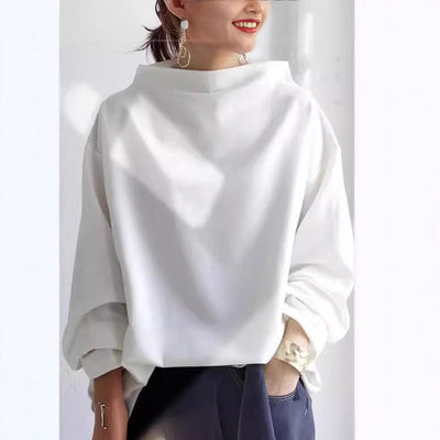 SERAPHINA | Elegant High Neck Sweater