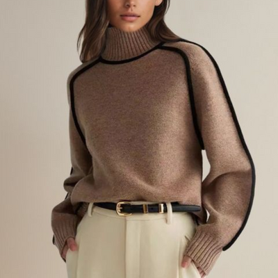 Clara | Stylish Turtleneck Elegant Sweater