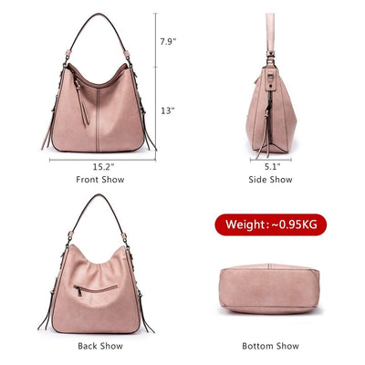 Roklyn | Signature Tote High-Capacity Shoulder Bag