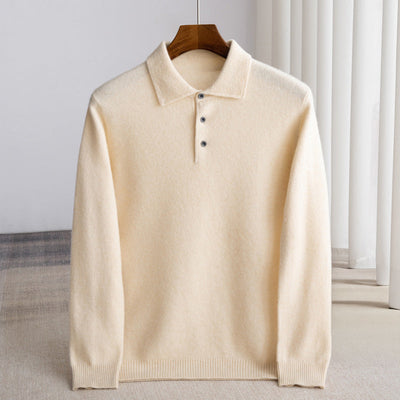 Mateo | Timeless Knitted Polo Sweater