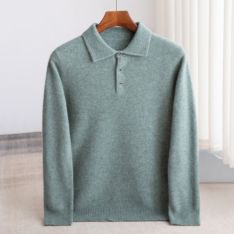 Mateo | Timeless Knitted Polo Sweater