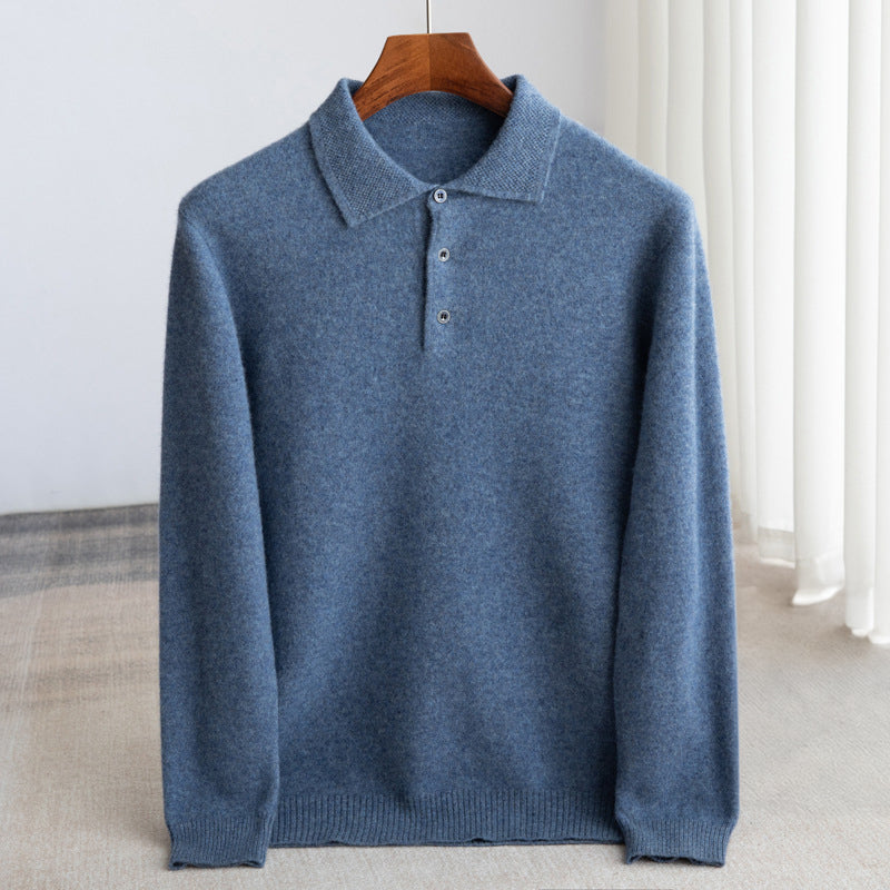 Mateo | Timeless Knitted Polo Sweater