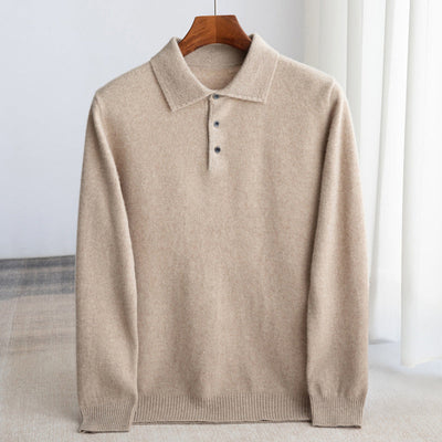 Mateo | Timeless Knitted Polo Sweater